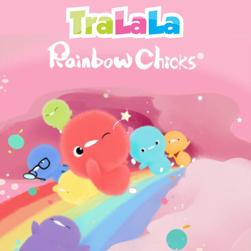 Rainbow Chicks will pick feathers of YouTube, From May, on LooLoo Kids Mora TV