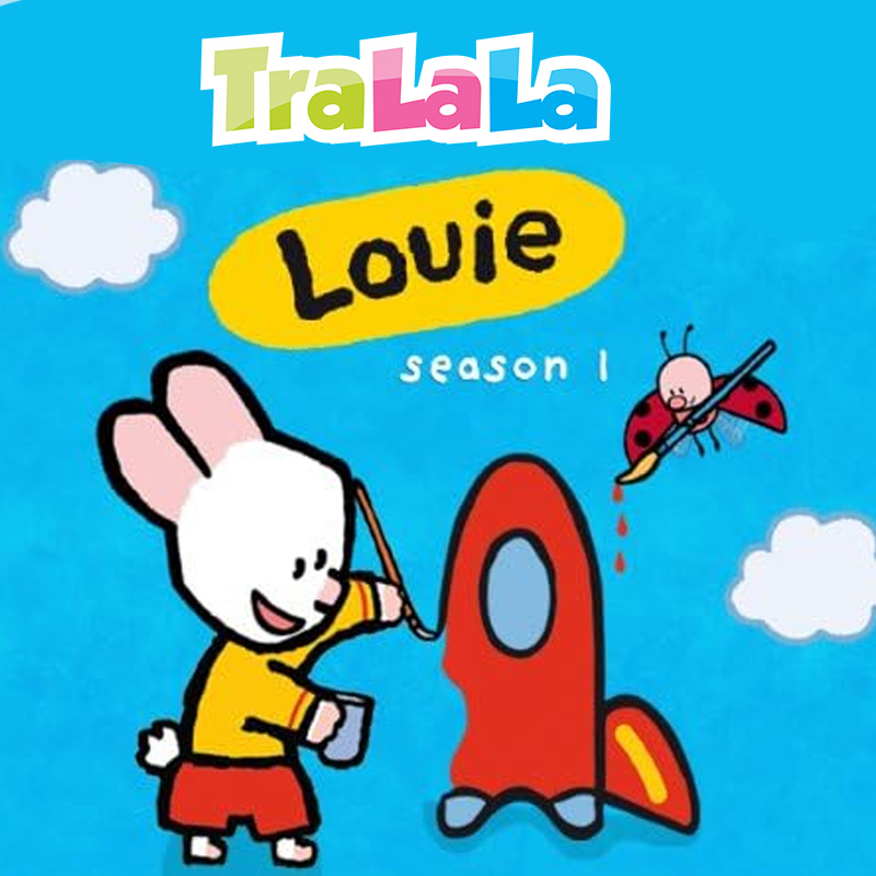 Learning to Draw and Have Fun with the New Animated Series LOUIE, on TraLaLa! Mora TV